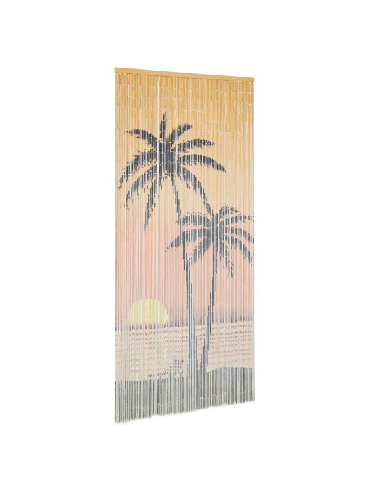 Dveřní závěs proti hmyzu bambus 90 x 200 cm
