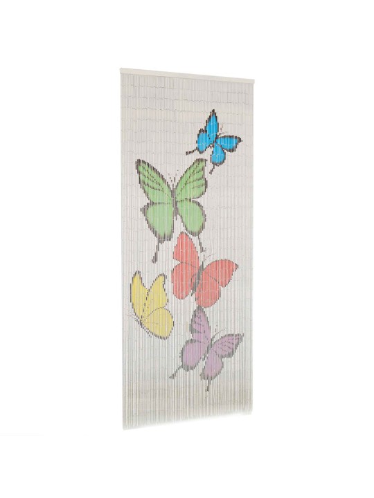 Dveřní závěs proti hmyzu bambus 90 x 200 cm