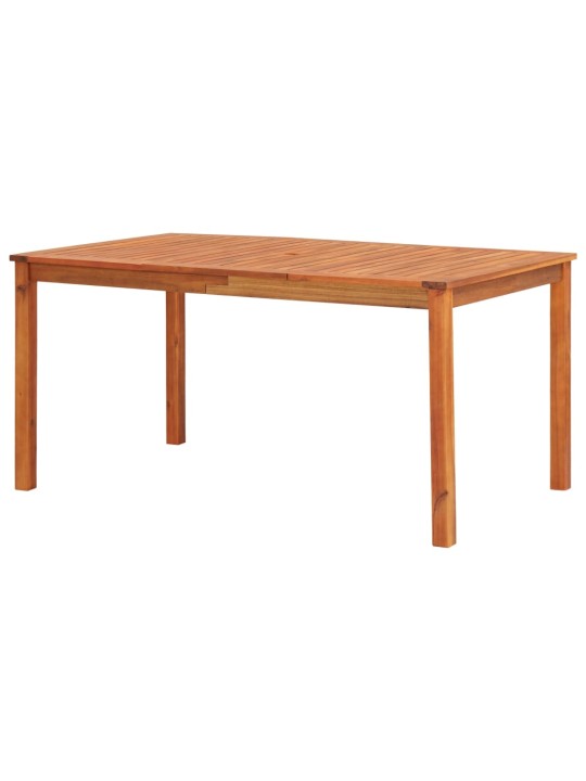 Zahradní stůl 150 x 90 x 74 cm masivní akáciové dřevo
