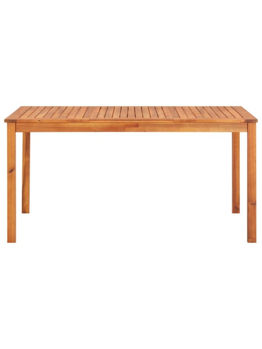 Zahradní stůl 150 x 90 x 74 cm masivní akáciové dřevo