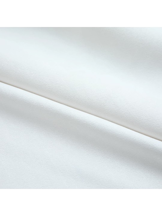 Zatemňovací závěsy s háčky 2 ks našedlé 140 x 245 cm