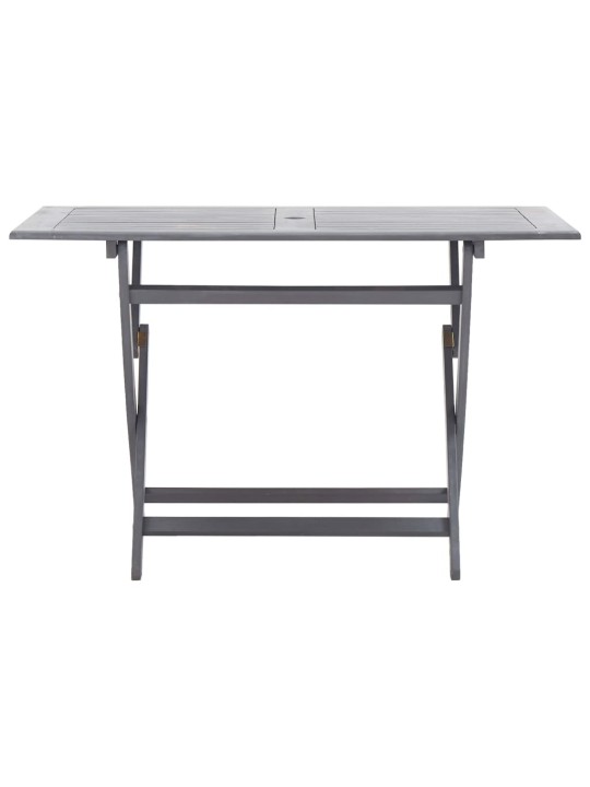 Skládací zahradní stůl 120 x 70 x 75 cm masivní akácie