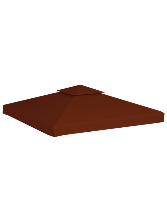 Střecha na altán 310 g/m² 3 x 3 m cihlová