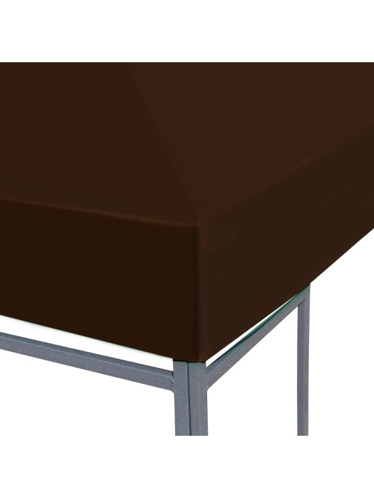 Střecha na altán 310 g/m² 3 x 3 m hnědá