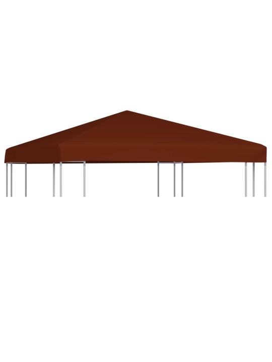 Střecha na altán 310 g/m² 3 x 3 m terakotová