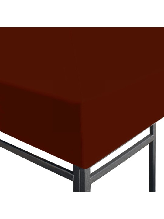 Střecha na altán 310 g/m² 3 x 3 m terakotová
