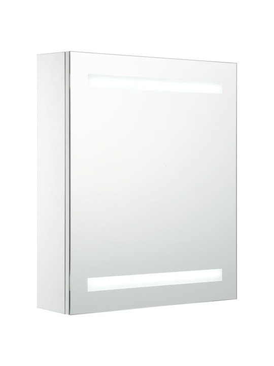 LED koupelnová skříňka se zrcadlem 50 x 13,5 x 60 cm