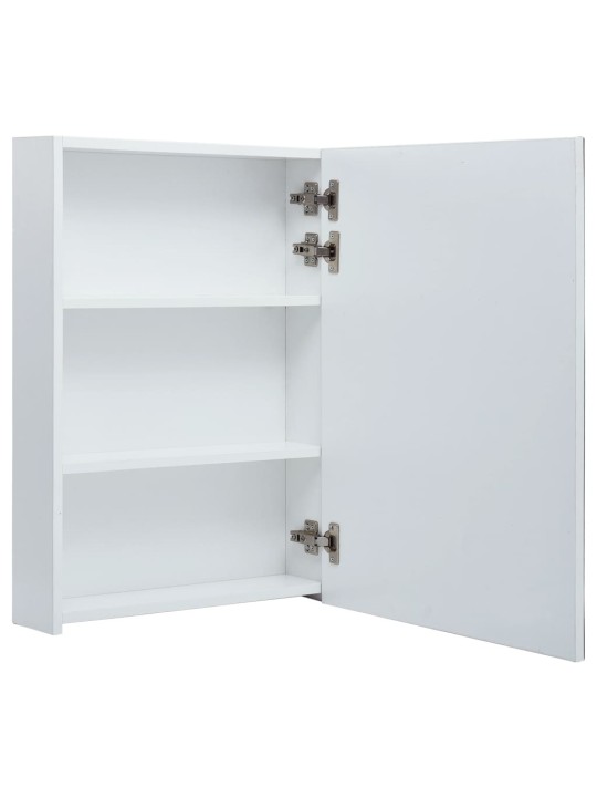 LED koupelnová skříňka se zrcadlem 50 x 13 x 70 cm