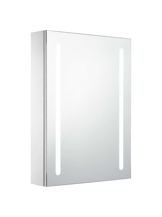 LED koupelnová skříňka se zrcadlem 50 x 13 x 70 cm