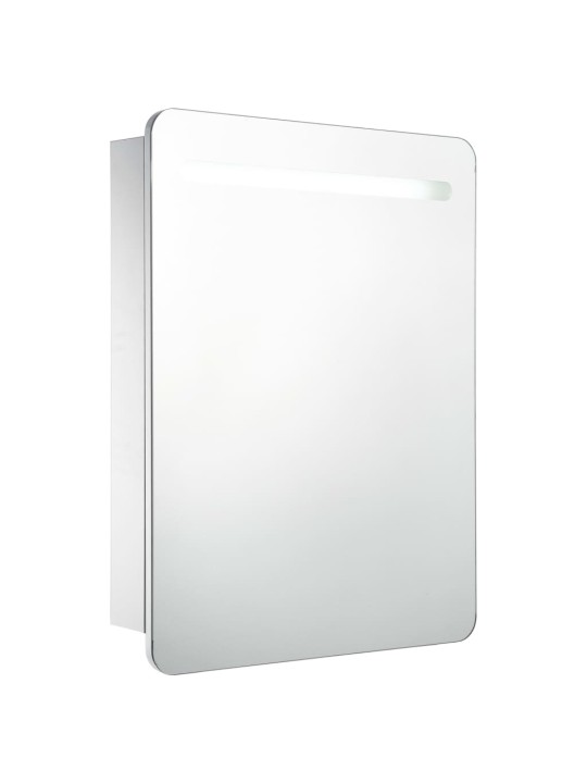 LED koupelnová skříňka se zrcadlem 60 x 11 x 80 cm