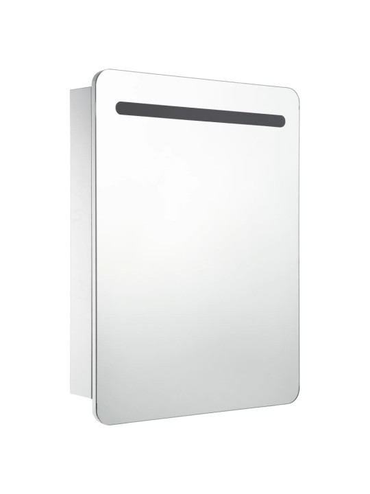 LED koupelnová skříňka se zrcadlem 60 x 11 x 80 cm