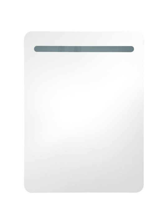 LED koupelnová skříňka se zrcadlem 60 x 11 x 80 cm