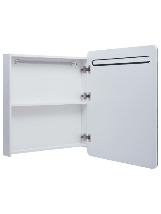 LED koupelnová skříňka se zrcadlem 68 x 9 x 80 cm