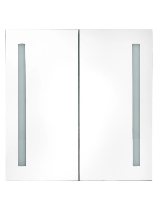 LED koupelnová skříňka se zrcadlem 60 x 14 x 62 cm