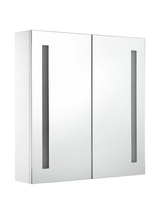 LED koupelnová skříňka se zrcadlem 60 x 14 x 62 cm