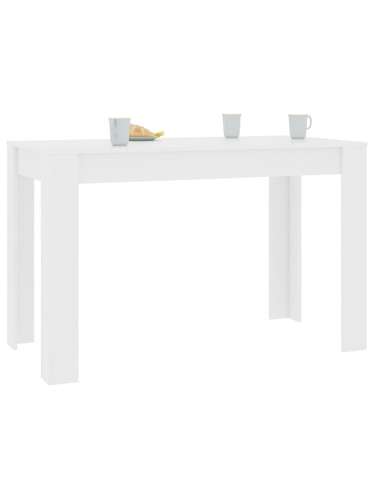 Jídelní stůl bílý 120 x 60 x 76 cm kompozitní dřevo