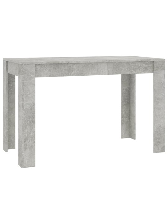 Jídelní stůl betonově šedý 120 x 60 x 76 cm kompozitní dřevo