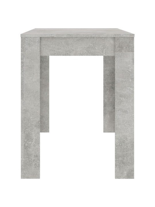 Jídelní stůl betonově šedý 120 x 60 x 76 cm kompozitní dřevo