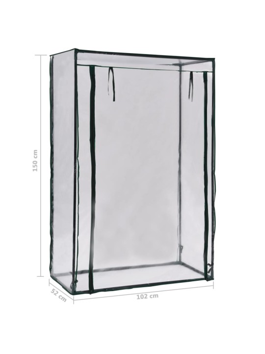 Skleník na rajčata 102 x 52 x 150 cm