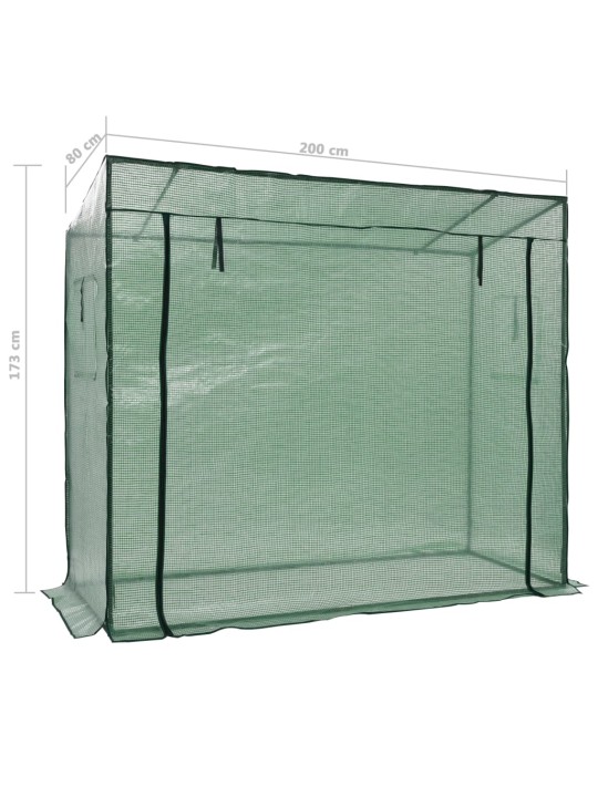 Skleník 200 x 80 x 173 cm