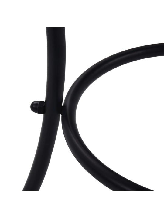 Mozaikový bistro stolek terakotovo-bílý 60 cm keramika