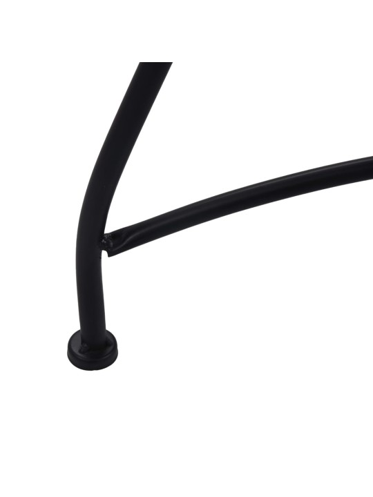 Mozaikový bistro stolek hnědý 60 cm keramika