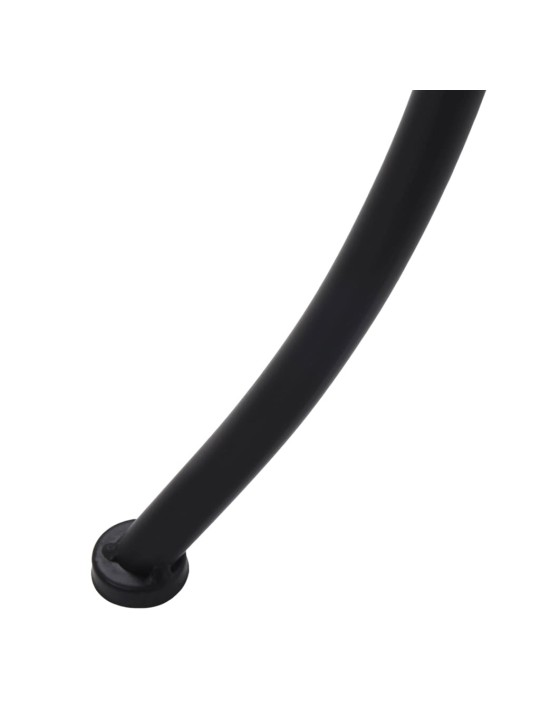 Mozaikový bistro stolek oranžovo-šedý 60 cm keramika