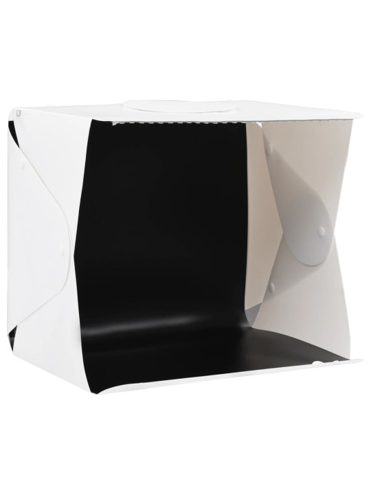 Skládací LED softbox pro foto studio 40 x 34 x 37 cm plast bílý