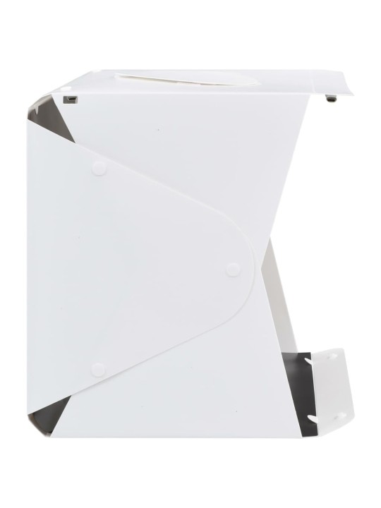 Skládací LED softbox pro foto studio 40 x 34 x 37 cm plast bílý