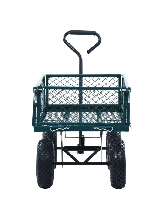 Zahradní ruční vozík zelený 250 kg
