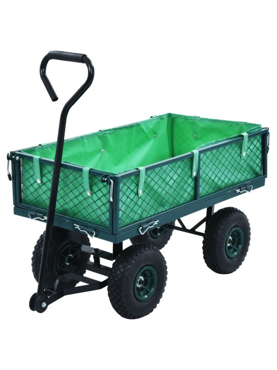 Zahradní ruční vozík zelený 250 kg