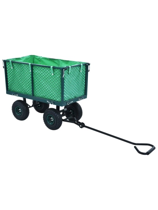 Zahradní ruční vozík zelený 350 kg