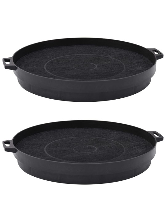 Uhlíkové filtry do digestoře 2 ks 210 mm