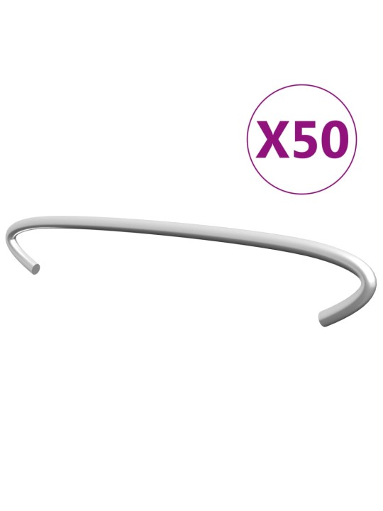 Gabionová táhla 50 ks pozinkovaná ocel 15 cm