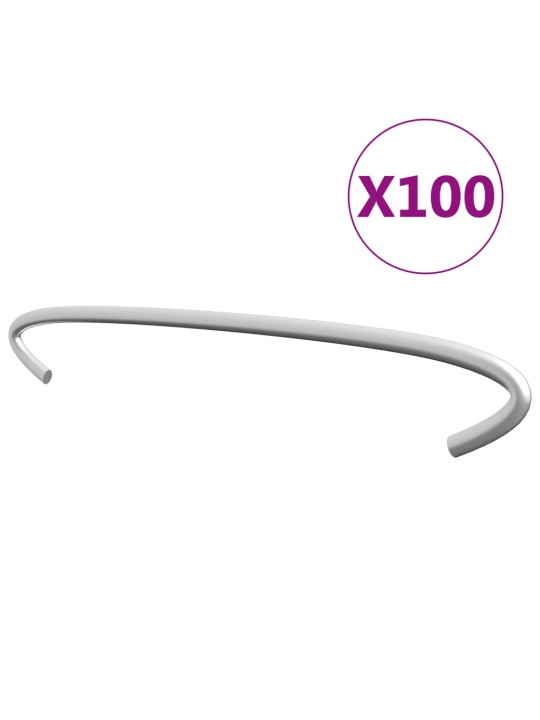 Gabionová táhla 100 ks pozinkovaná ocel 20 cm