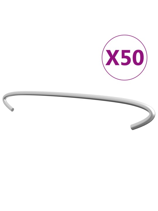 Gabionová táhla 50 ks pozinkovaná ocel 40 cm