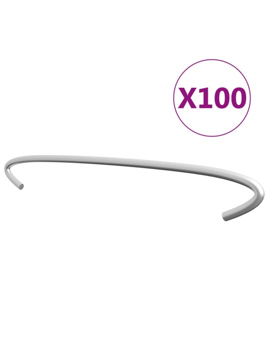 Gabionová táhla 100 ks pozinkovaná ocel 40 cm