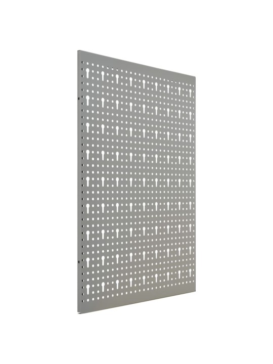 Nástěnné děrované panely 3 ks 40 x 58 cm ocel