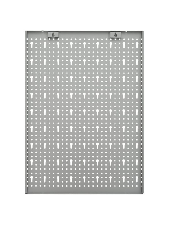 Nástěnné děrované panely 3 ks 40 x 58 cm ocel