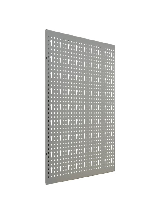 Nástěnné děrované panely 4 ks 40 x 58 cm ocel