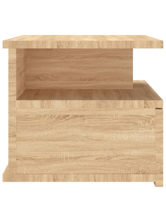 Plovoucí noční stolky 2 ks dub sonoma 40 x 31 x 27 cm kompozit