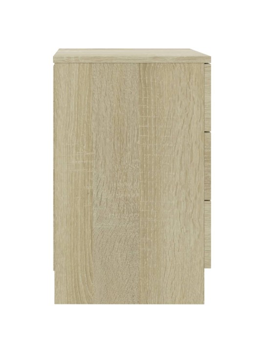 Noční stolky 2 ks dub sonoma 38 x 35 x 56 cm kompozitní dřevo