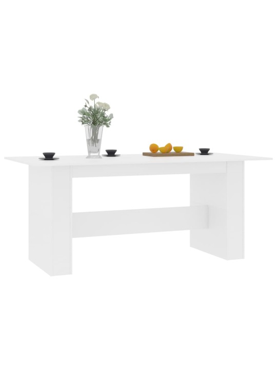 Jídelní stůl bílý 180 x 90 x 76 cm kompozitní dřevo