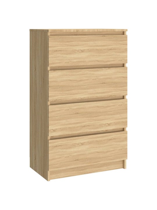 Příborník dub sonoma 60 x 35 x 98,5 cm kompozitní dřevo