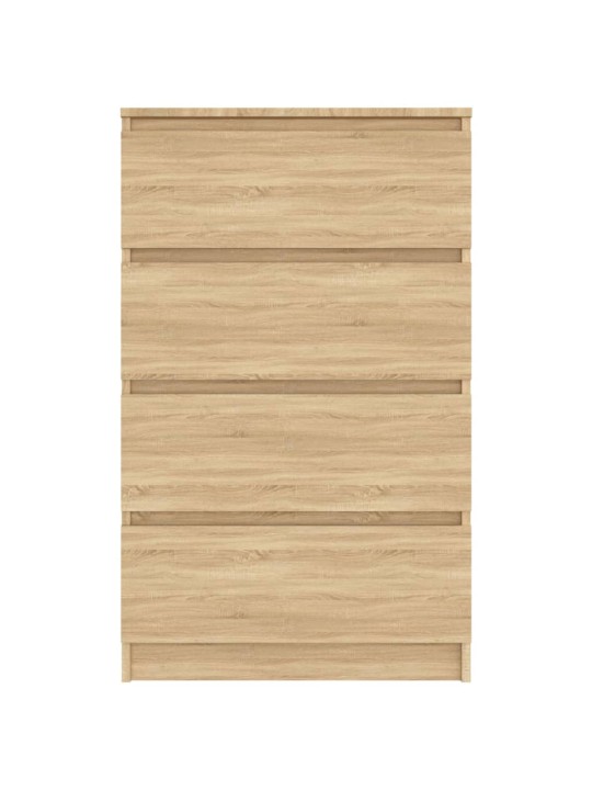 Příborník dub sonoma 60 x 35 x 98,5 cm kompozitní dřevo