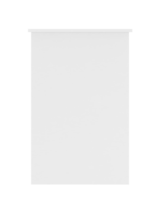 Psací stůl bílý 100 x 50 x 76 cm kompozitní dřevo