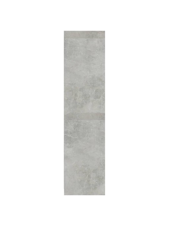 Šatní skříň se zásuvkami betonově šedá 50x50x200 cm kompozit