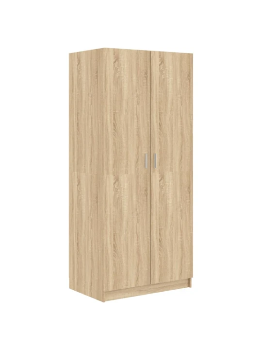 Šatní skříň dub sonoma 80 x 52 x 180 cm kompozitní dřevo