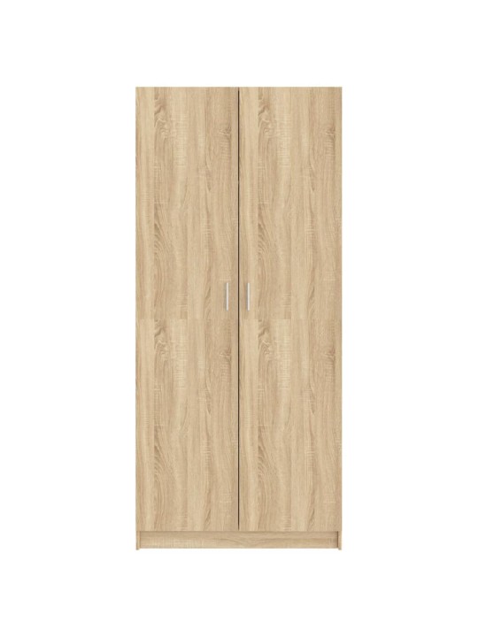 Šatní skříň dub sonoma 80 x 52 x 180 cm kompozitní dřevo