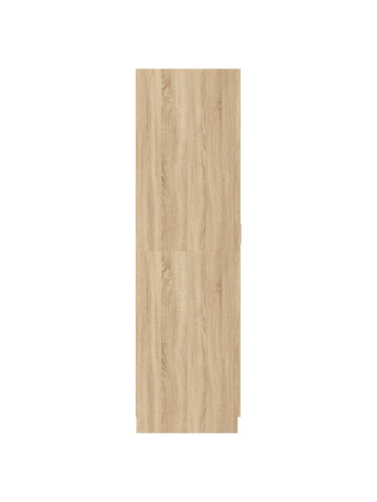 Šatní skříň dub sonoma 80 x 52 x 180 cm kompozitní dřevo